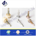 Hex flange head self-drilling screw with Rubber plated TS16949 ISO9001